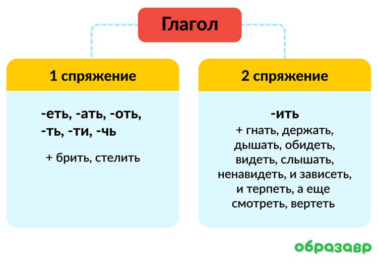 Особенности ударения в различных формах
